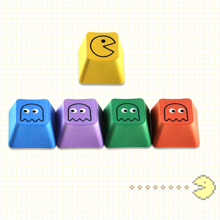 %E3%80%90In-demand%E3%80%91%205pcs/Set%20Pbt%20Color%20Super%20Mario%20Keycap%20Personalized%20Mechanical%20Keyboard%20Keycap%20For%20Mechanical%20Gaming%20Keyboard%20Gamers%20Computer%20Cute%20Cartoon%20Switch%20Key%20Cap%20-%20Image%206