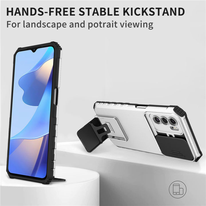 For%20OPPO%20A16%20Phone%20Case%20Hard%20Sliding%20Lens%20Protect%20Kickstand%20Back%20Cover%20-%20Image%202