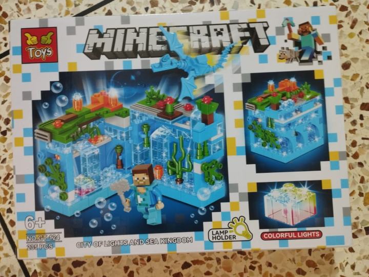 Minecraft Constructor Blocks Set Toy For Kids- 220 Pcs