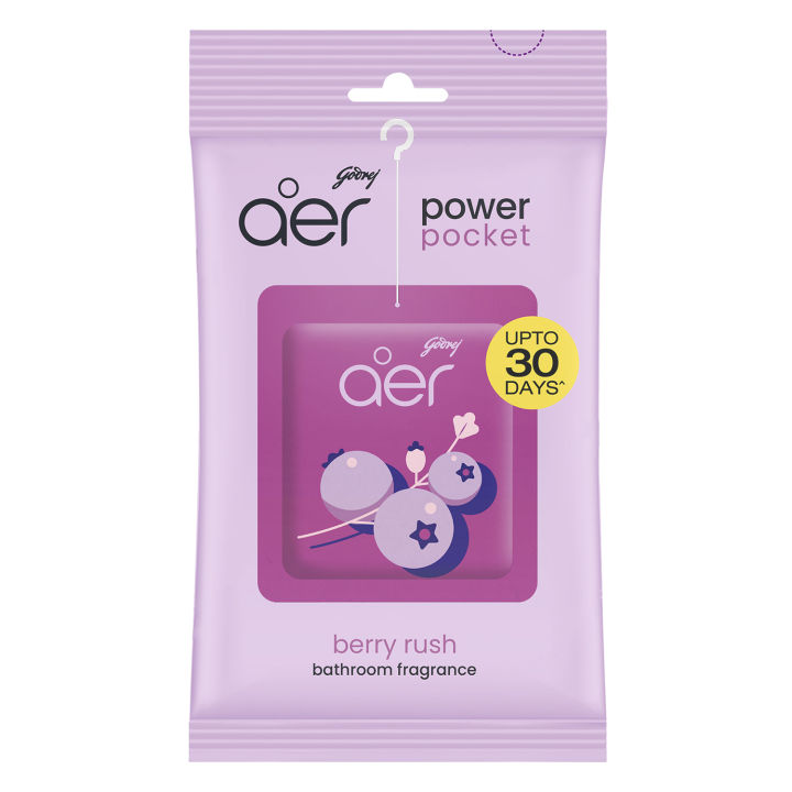 Aer Power Pocket Bathroom Freshener Berry Rush 10 gm