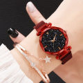 Magnetic Watch For Girls Golden Colure - Watch For Women - Watch For Women. 