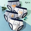 Children Boys Boxer Briefs Cotton Underwear Small Medium Big Boys 12-15 Years Old Teenager Shorts Breathable M L XL 2XL3XL.