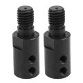 2Pcs M10 8 mm Dc Motor Shaft Drill Adapter for Saw Blade Connection Coupling Joint Connector Coupler Sleeve Tools. 
