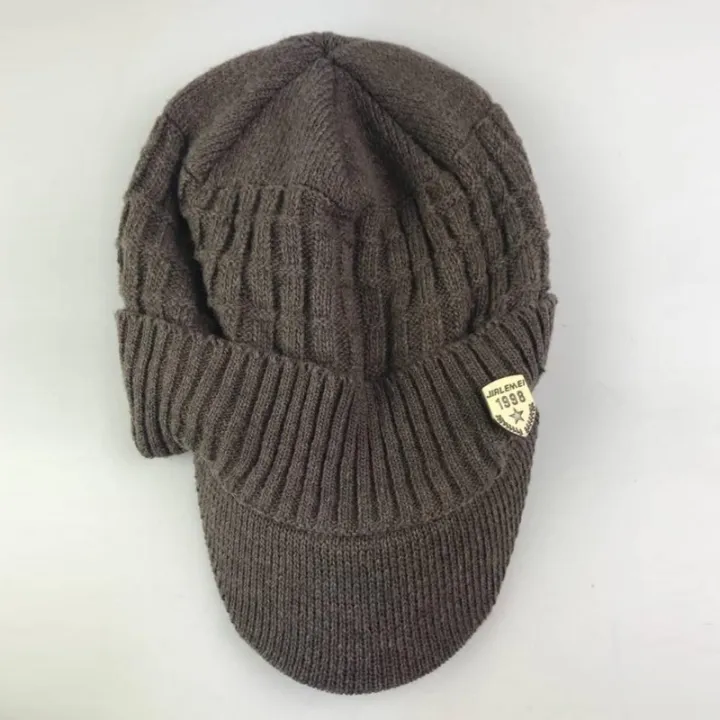 Men%20Warm%20Baggy%20Weave%20Crochet%20Winter%20Wool%20Knit%20Ski%20Beanie%20Caps%20Hat%20-%20Image%205