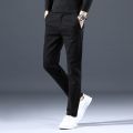 autumn winter new casual pants Kan version slim trousers men fashion all match.