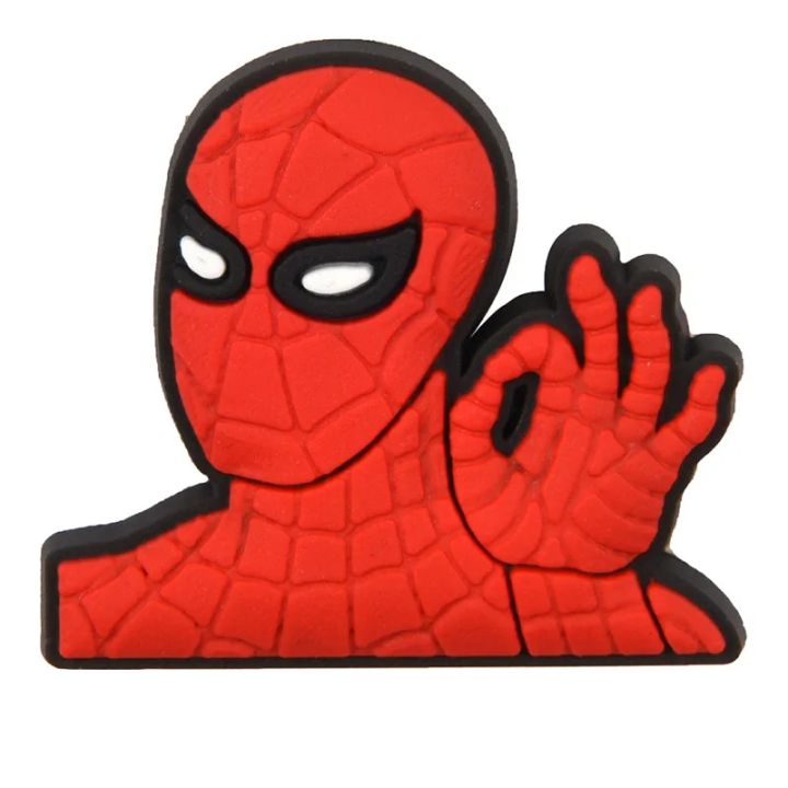 1Pcs%20Marvel%20SpiderMan%20DIY%20PVC%20Shoe%20Croc%20Buckle%20Accessories%20Cartoon%20Animals%20Shoes%20Decoration%20for%20Kids%20Croc%20Charms%20Kids%20Party%20Gift%20-%20Image%206