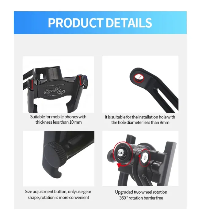03-H2%20High%20Quality%20Metal%20bike%20Mobile%20Holder%20Motorcycle%20Mobile%20Phone%20Bracket%20Mountain%20Bike%20Aluminum%20Alloy%20Mobile%20Phone%20Holder%20Mobile%20Stand%20-%20Image%206