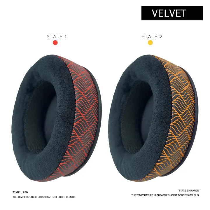 Oncepink%20Replacement%20Ear%20Pads%20for%20Roccat%20Elo%207.1%20AIR,%20ELO%207.1USB,ELO%20X%20Headphone%20Cooling%20Gel%20Cushion%20Temperature%20Earpads%20Headset%20-%20Image%204