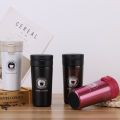 500ml Vacuum Insulation Cup | Coffee Tumbler Travel Mug Vacuum Insulated Thermal CupWith One-touch Bounce Screw Lid Keep Hot Cold.