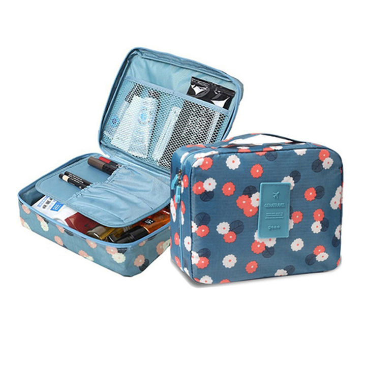 Waterproof Makeup organizer bag Multifunction Makeup Storage Bag Outdoor Storage Bag Toiletries Cosmetic box Portable Female Travel Make Up Bag