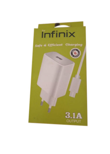 Infinix Charger 18W With Type-C - Charger