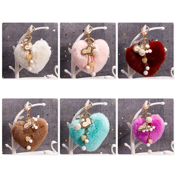 Plush%20Heart%20Shape%20Pendant%20Keychain%20Car%20Key%20Ring%20Holder%20Bag%20Pouch%20Hanging%20Decor%20-%20Image%205