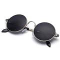 Black Round Sunglasses For Men And Women.