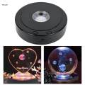 Rotating Display Stand with LED Lights with USB Cable Electric Turntable. 