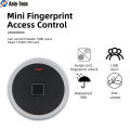 Metal Anti-hit Biometric Fingerprint Access Control IP66 Waterproof Mini Access Control Keypad 125Khz RFID Card Reader SF7. 