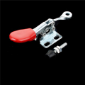 NXFDSIOZ 48 Pieces Hand Tool Adjustable Toggle Clamp 201A Antislip Red Horizontal Clamp 201-A Quick Release Heavy Duty Tool. 