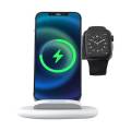 WiWU  Power Air 3 In 1 18W Wireless Charger for Apple iPhone, iWatch and Airpods. 