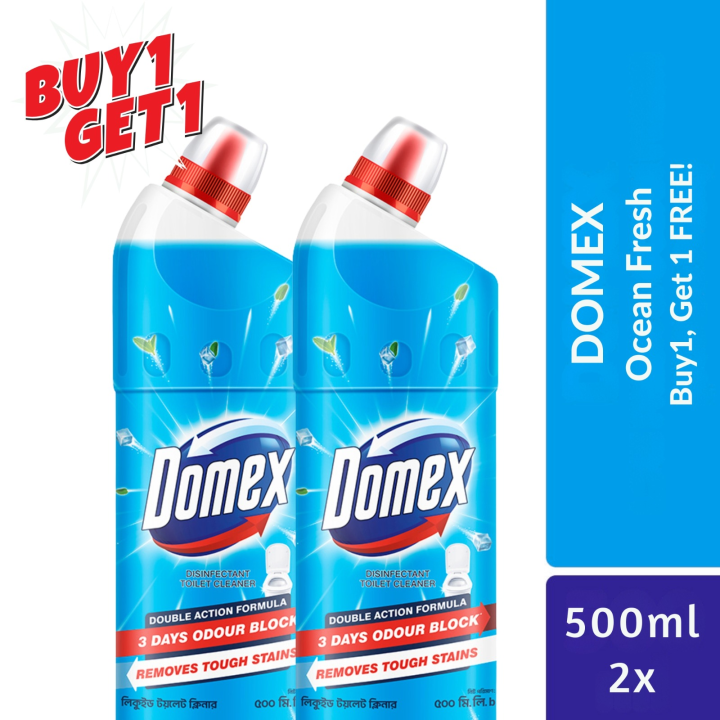 Buy 1 Domex Liquid Ocean Fresh 500ml and Get 1 free