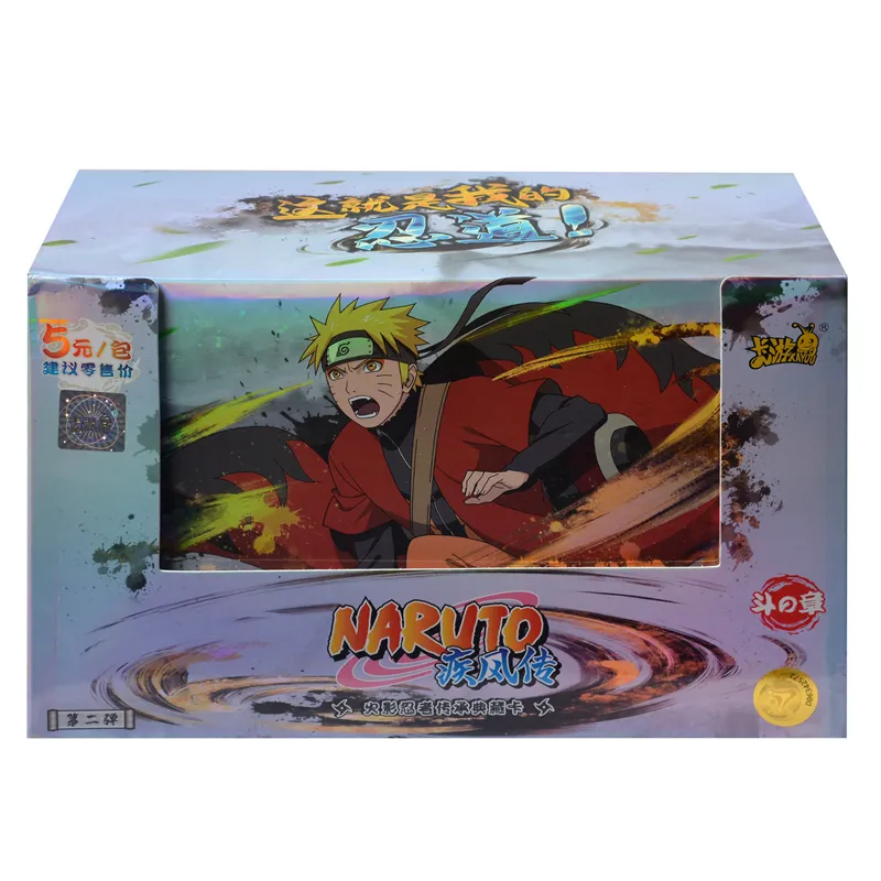 KAYOU Original Naruto Cards Uzumaki Sasuke Ninja Game Collection Rare Cards  Box Flash Cards Toys For Children Christmas Gift BunnyGarden | Daraz.com.bd