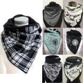 【Hey my home】Women Printing Scarf Fashion Retro Multi-Purpose Shawl Scarf Muffer Women Scarf Cotton Fabric Cover. 