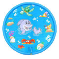 Inflatable Kids Round Water Splash Play Pool PVC Swimming Pools 100cm Playing Sprinkler Mat Yard Outdoor Fun Dropshipping. 