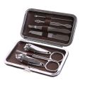 Travel Manicure Set, 7 in 1 Manicure Kit Pedicure Kit Professional Stainless Steel Nail Clippers Set For Men and Woman. 