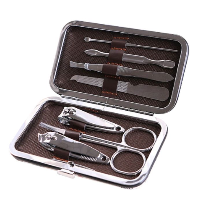 7%20in%201%20Nail%20Nail%20Manicure%20Tools%20Set%20with%20Leather%20Case%20Stainless%20Nail%20Manicure%20Tools%20-%20Image%203