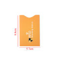 5PCS Safety Credit Cards Bank Aluminium RFID Blocking Card Holder Protect Case Cover Sleeve Wallet. 