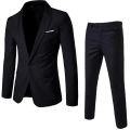 Men Suits Blazers 3 Pieces 2 Sets Wedding Elegant Business Vest Pants Blue Coats2022 Formal Jackets Korean Luxury. 