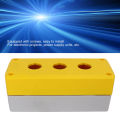 Push Button Box, 3 Holes Button Switch Station Box Multifunctional for Electrical Equipments. 
