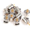 10Pcs/Pack Mini 2-Phase 4-Wire Stepper Motor Miniature Stepper with Gear Small Tiny Mini Motor Toy Engine DIY.