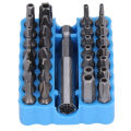 Screwdrivers Bits, 1/4in Hex Shank Various Sizes Security Screwdriver Bit for Maintenance.