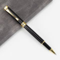 Metal Pen High-End Gift Neutral Water-Based Office Advanced Printing Gift Black Business Lettering Signature Pen. 