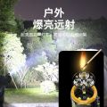 High Quality 3 Core Powerful Mini LED Flashlight Rechargeable Super Bright Torch Waterproof With Magnet For Hiking Camping.