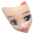Big Eyes Loli Latex Mask Anime Cosplay Kigurumi Full Face Mask Cartoon Character Lolita. 