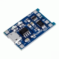 5V 1A Micro USB 18650 Lithium Battery Charging Board Charger Module+ Protection Dual Functions. 