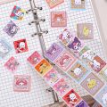 Cute Sanrio HelloKitty Sticker MyMelody Self-adhesive Seal Patch Envelope Sticky Paper Packing Bag Sticky Notes Present Box Paster Wedding Decor Label.