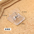 3pcs Student Stationery Supplies Black Paper Clip Memo Clip Square Bookmark Binder Clips. 