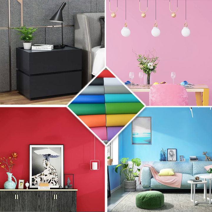 Customizable%20Width%20Self-Adhesive%20Wallpaper,%20Vinyl%20Solid%20Color%20Waterproof%20Sticker,Home%20Kitchen%20Furniture%20Decoration%20Contact%20Paper%20-%20Image%205