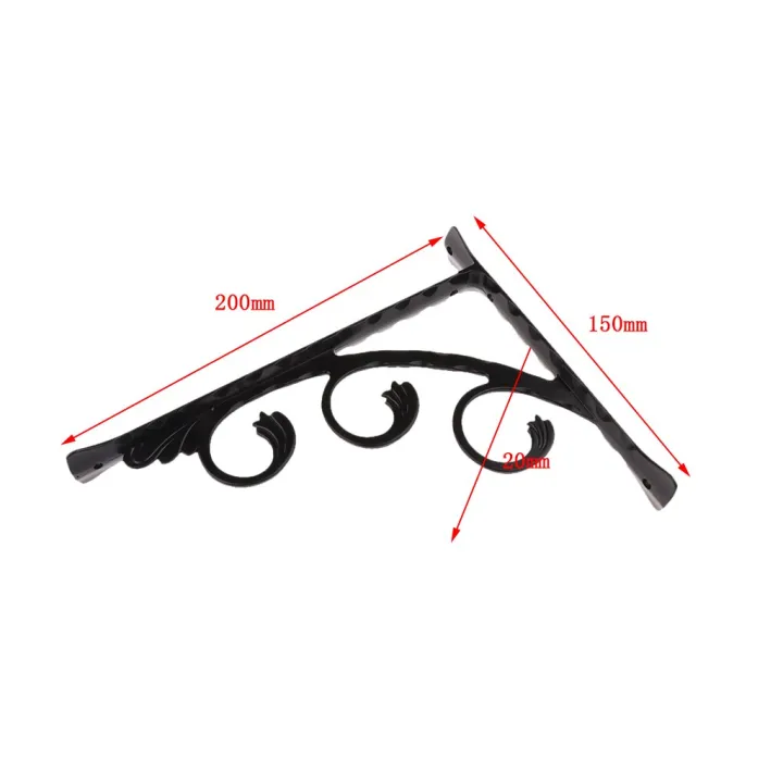 2pcs%20Black%20Aluminum%20Shelf%20Bracket%20L%20Shape%20European%20Style%20Wall%20Mounted%20Hanging%20Angle%20Bracket%20Heavy%20Duty%20Supporter%20for%20Commodity%20-%20Image%202