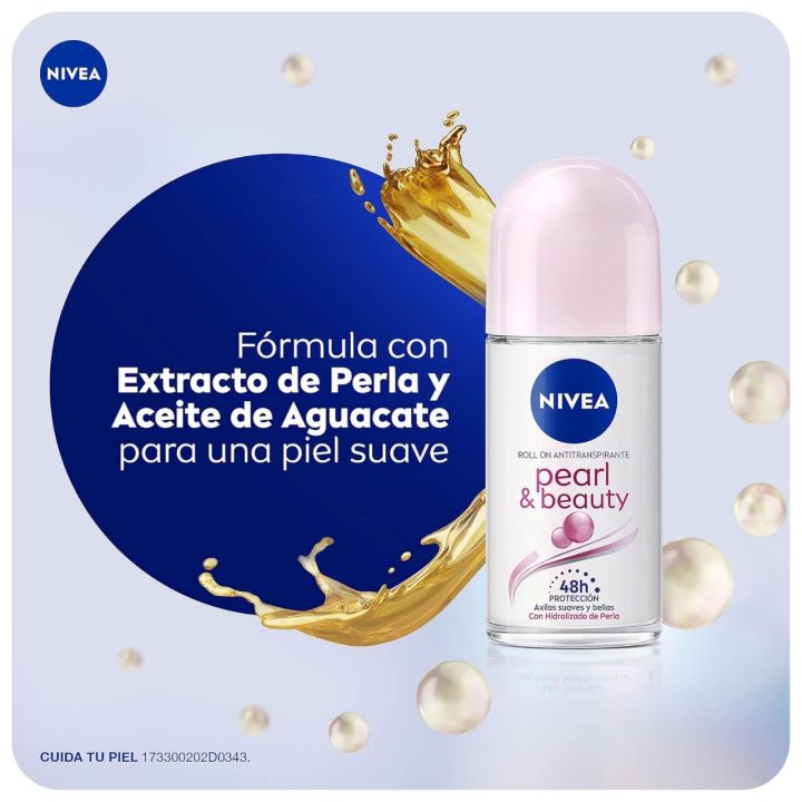 Women's%20care%20International%20Germany/%20Thailand%20product%20Nivea%20deodorant%20roll%20on%20pearl%20&%20beauty%20for%20ladies%20-%2025%20ml%20-%20Image%202