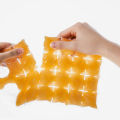 10pcs/Pack Disposable ice pack edible frozen ice cube mold household self-sealing ice tray freezer bag with passion ice bag.