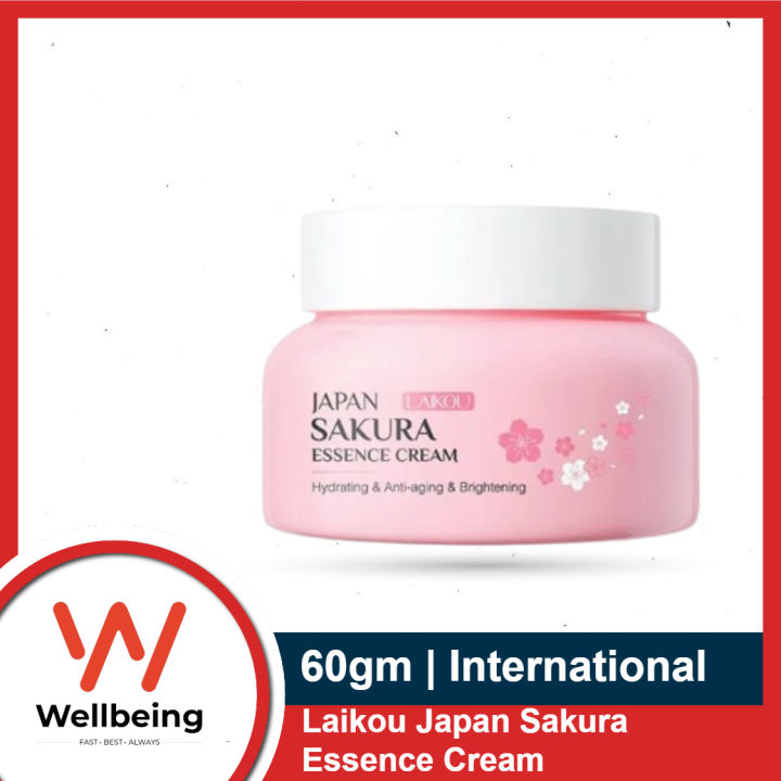 Laikou Japan Sakura Essence Cream 60g/ 8g