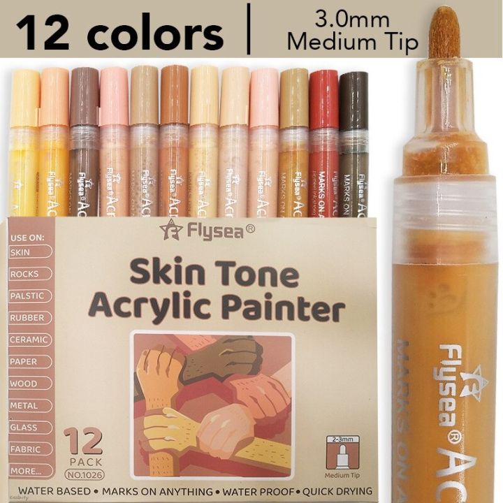 Acrylic%20Paint%20Marker%20Pen%2012/28/80Colors%20Set%200.7MM/3.0MM%20Acrylic%20Art%20Markers%20Rock%20Glass%20Canvas%20Metal%20Ceramic%20Mug%20Wood%20Plastic%20-%20Image%202