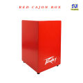 red colur cajon box. 