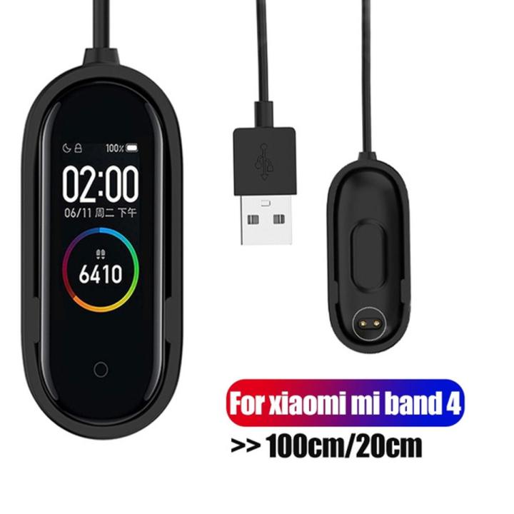 For Xiaomi Mi Band 4 USB Charging Dock Cable Replacement Cord Charger Adapter For Mi Band 4 Smart Wristband Accessories