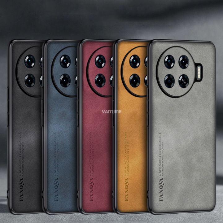 Vantime%20for%20Tecno%20Spark%2020%20Pro+%20Plus%204G%20Case%20PU%20Leather%20Slim%20Matte%20Hard%20Back%20Cover%20-%20Image%207