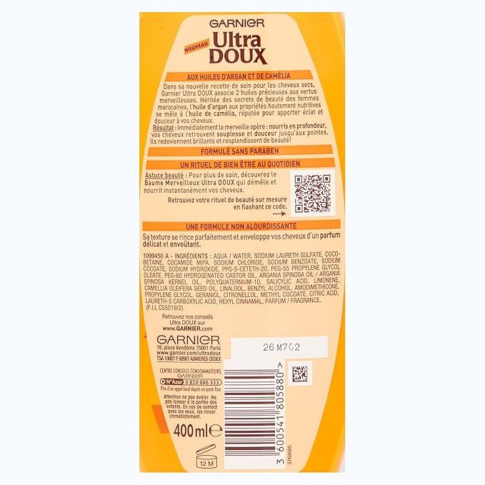Garnier%20Ultra%20Doux%20Nourishing%20Shampoo%20with%20Avocado%20Oil%20and%20Shea%20Butter%20for%20Very%20Dry%20or%20Fizzy%20Hair%20-%20400ml%20-%20Image%203