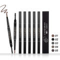 HANDAIYAN Waterproof Eyebrow Pencil Dark Brown, Premium Eye Brow Pencil Brn with Spoolie Brush, Longwearing for Perfect Brows.