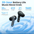 HAYLOU Mori Pro Bluetooth 5.4 Earphones -43dB ANC Active Noise Cancellation Earbuds 6 Mic Wireless Headphones 35H Battery Life. 